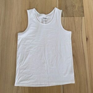 Goodfellow & Co White Tank Top Size Medium